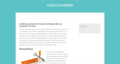 Desktop Screenshot of gsdcchamber.org